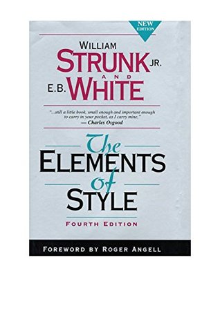 The Element Of Style (Kindle Edition)