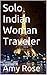 Solo Indian Woman Traveler by Amy Rose