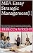 MBA Essay Strategic Management (1) by Rebecca Wright