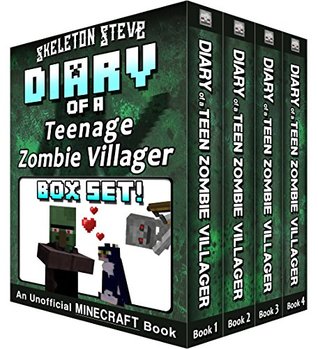 Diary of a Teenage Zombie Villager, Box Set (Diary of a Teenage Zombie Villager #1-4)