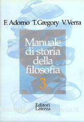 Manuale di storia della filosofia. Vol. III