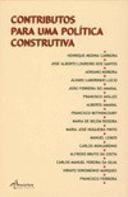Contributos para uma política construtiva
