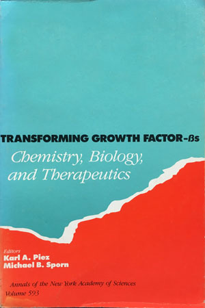 Transforming Growth Factor-Bs, Chemistry, Biology and Therapeutics