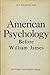 American Psychology Before William James
