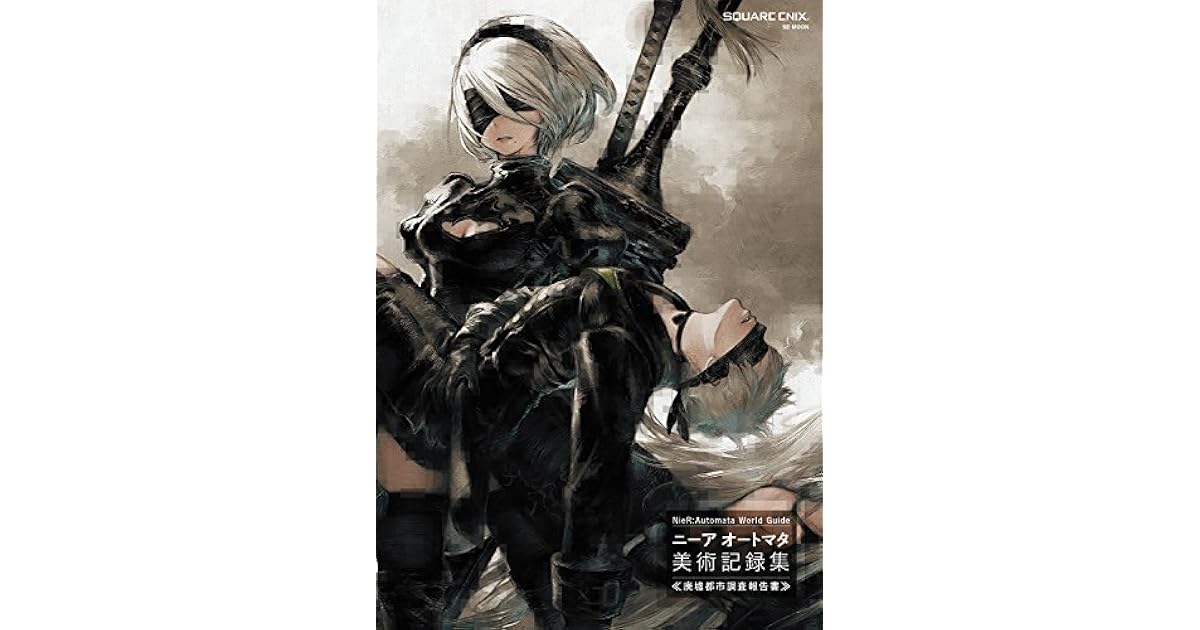 NieR Automata World Guide Illustation Artbook by Square Enix