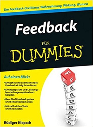 Feedback für Dummies (Paperback)