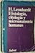 Histología, citología y microanatomía humanas by Helmut Leonhardt