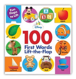 Disney Baby: 100 First Words LifttheFlap (Board Book)