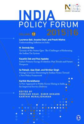 India Policy Forum 2015–16: Volume 12