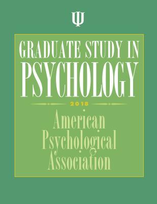 Graduate Study in Psychology 2018