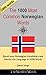 The 1000 most Common Norweg...