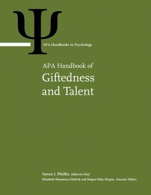 APA Handbook of Giftedness and Talent (Hardcover)
