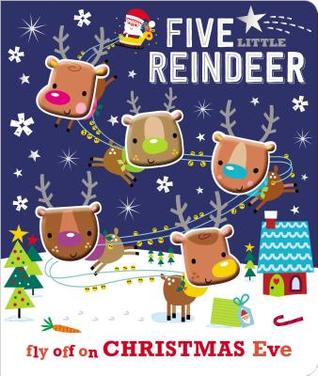Five Little Reindeer (Board book)