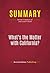 Summary: What's the Matter with California?: Review and Analysis of Jack Cashill's Book