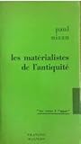 Les Matérialistes de l'Aantiquité