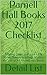 Parnell Hall Books 2017 Checklist by Detail List