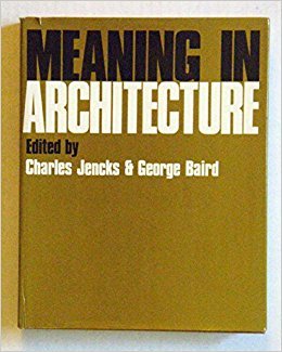 Meaning in architecture; (Hardcover)