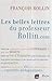 Les Belles Lettres de Professeur Rollin.com