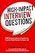 High-Impact Interview Questions: 701 Behavior-Based Questions to Find the Right Person for Every Job