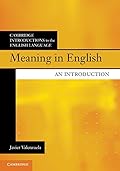 Meaning in English: An Introduction