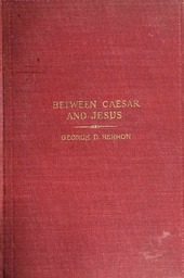 Between Caesar and Jesus