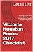 Victoria Houston Books 2017...