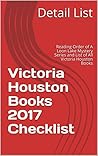 Victoria Houston Books 2017 Checklist: Reading Order of A Loon Lake Mystery Series and List of All Victoria Houston Books Victoria Houston Books 2017 Checklist: Reading Order of A Loon Lake Mystery Series and List of All Victoria Houston Books