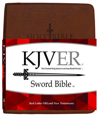 Holy Bible: King James Version Easy Read Sword, Tan, Reference