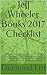Jeff Wheeler Books 2017 Checklist by Diamond List
