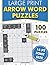 Large Print Arrow Word Puzz...