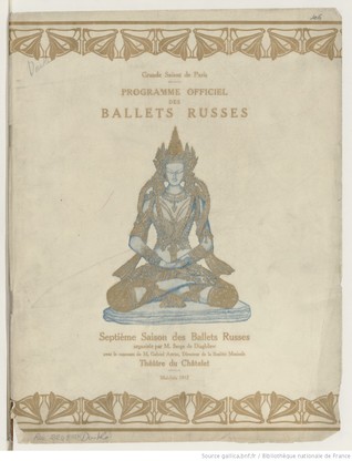 Programme officiel des Ballets russes : Théâtre du Châtelet, mai-juin 1912 (Paperback)