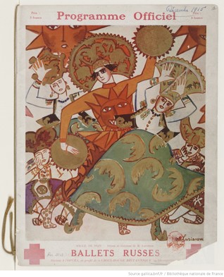 Programme officiel de la représentation russe : [Théâtre national de l' Opéra ], matinée du mercredi 29 décembre 1915 (Paperback)