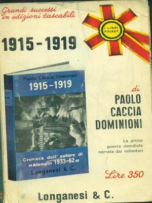 1915-1919 (Prima guerra mondiale) (Italian Edition)