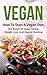 Vegan: How To Start a Vegan...