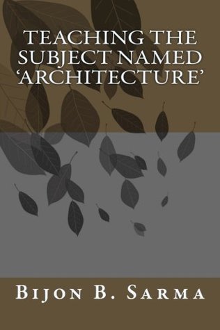 Teaching the subject named 'ARCHITECTURE'
