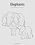 Elephants Coloring Book for...