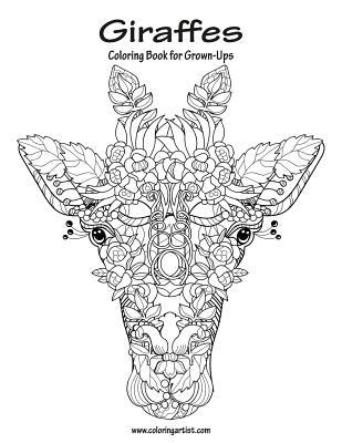 Giraffes Coloring Book for Grown-Ups 1