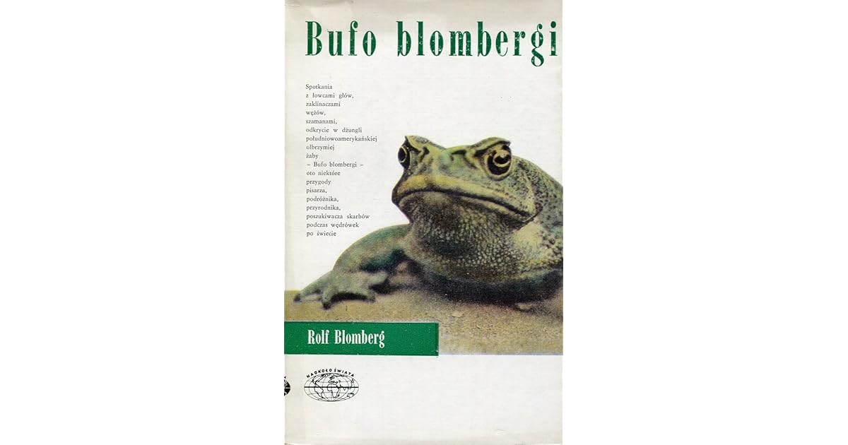 Bufo blombergi by Rolf Blomberg