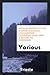 Annual report of the Marine Mammal Commission, Calendar Year 1989; a report to Congress