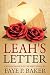 Leah's Letter by Faye P. Baker