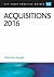 Acquisitions 2016