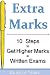 Extra Marks: 10 Steps to Get Higher Marks in Written Exams (Upto 20% Extra Marks)