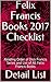 Felix Francis Books 2017 Ch...