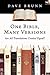 one bible, many verses by Dave Brunn