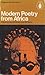 Modern Poetry from Africa by Gerald  Moore