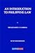 An Introduction to Philippine Law