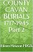 COUNTY CAVAN BURIALS 1717-1...