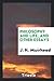 Philosophy and life; and ot...