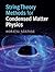 String Theory Methods for Condensed Matter Physics