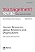 Human Resources, Labour Relations and Organizations: A European Perspective (Management Revue: Socio-Economic Studies)